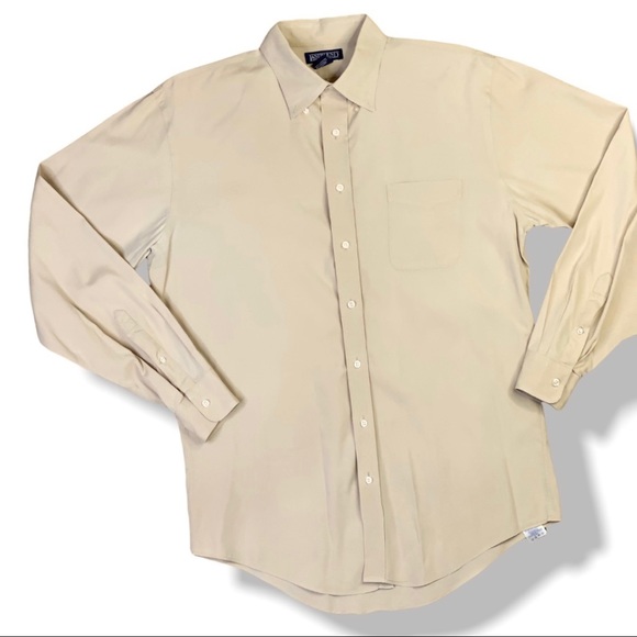 Men’s Land’s End Dress Shirt 16 1/2 37 Tall - Picture 4 of 4